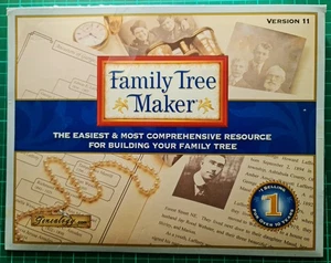 Family Tree Maker Version 11 Software Disk and Supplement Manual - Picture 1 of 4