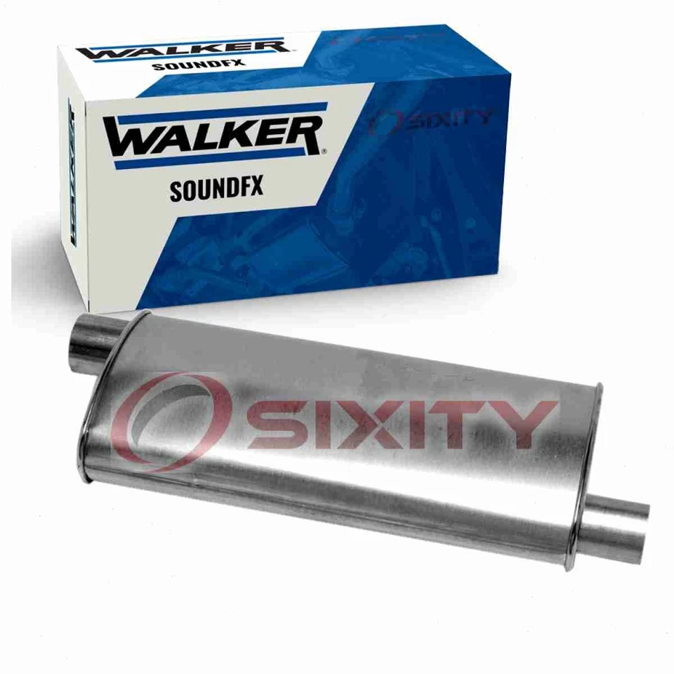 Silenciador de escape Walker SoundFX para 1988-1993 GMC C1500 4,3 L 5,0 L V6 V8 lt Foto 1 de 4