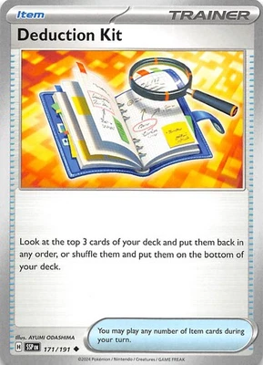 Deduction Kit 171/191 SV08: Surging Sparks Pokemon 010964 - Image 1 of 2