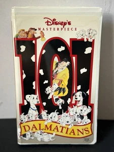 Disney's Masterpiece 101 Dalmatians Animated VHS w/Special Bonus Starring Pluto - Picture 1 of 5