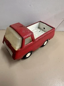 Oldtimer Tonka rot weiß Pick-up Truck - Bild 1 von 4