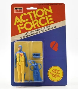 Palitoy 1984 - Action Force G.I. Joe - Q Force Aqua Trooper Action Figure - Picture 1 of 4