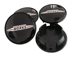 4x Nabenkappen für Mini John Cooper Works Nieten Alufelgen 54mm jcw - Bild 1 von 6