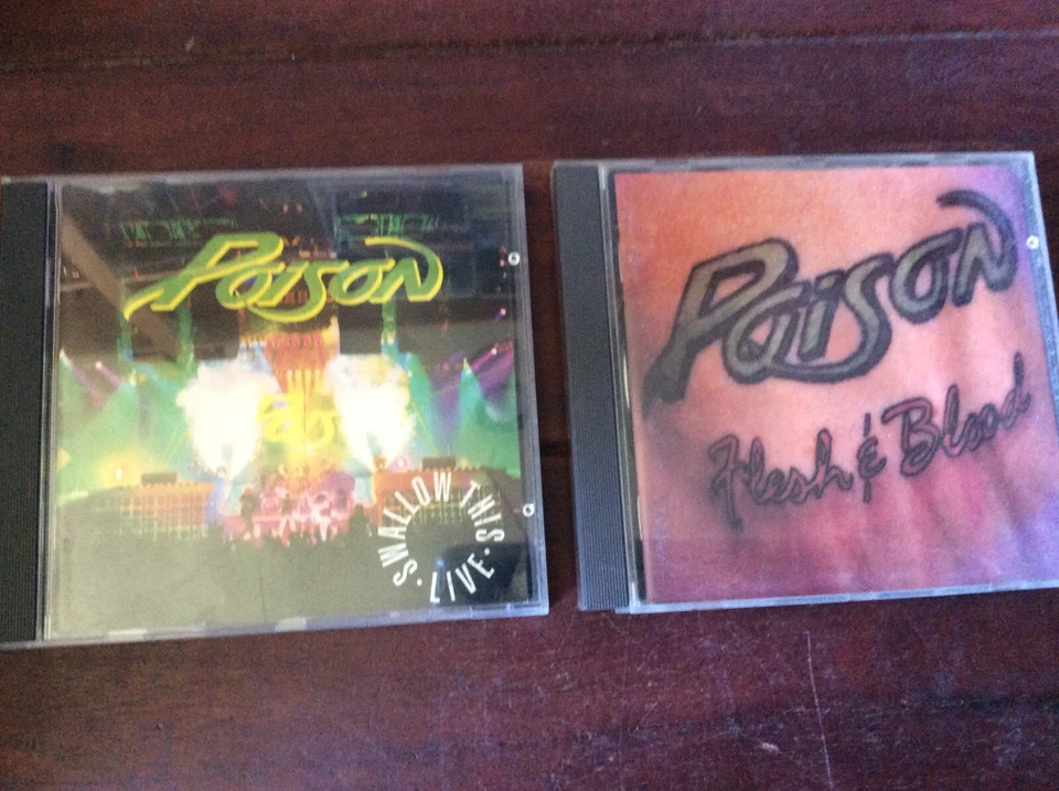 Poison [2 CD Alben] Flesh and Blood + Swallow This Live - Bild 1 von 1