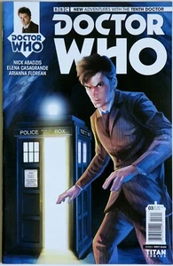 Doctor Who #3 New Adventures with Tenth Doctor Vol 1 - Titan Comics - N Abadzis - Picture 1 of 1