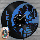 LED Vinyl Clock Star Wars Princess Leia Light Vinyl Record Wall Clock Decor 1914