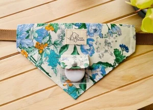 Bandana Kragenband Blume - Bild 1 von 10