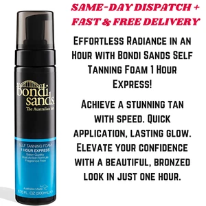 Bondi Sands Self Tanning Foam One Hour Express 200ml NEW - Picture 1 of 4
