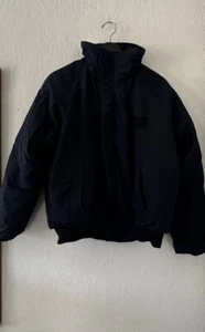 US Navy Cold Weather Shipboard Jacket Flame Resistant Blue Bomber FR Large - Bild 1 von 20