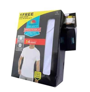 Fruit of the Loom® Hombre 5pk Algodón Transpirable Micro-malla Crew "Algodón Refrigerante" - Imagen 1 de 4