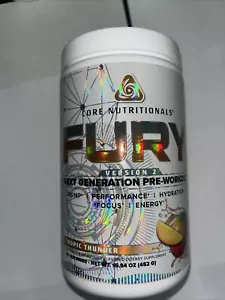 Core Nutritionals Fury V2: Next-Gen Pre-Workout (Tropic Thunder) 20 Servings - Picture 1 of 3