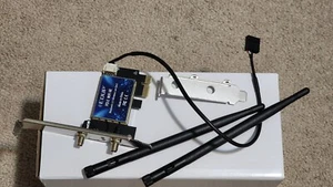 EDUP PCIe WiFi 6E Card Bluetooth 5.2 AX 5400 Mbps AX210 Tri-Band - EP-9651 - Afbeelding 1 van 3