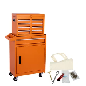 5-Drawer Rolling Tool Chest Storage Cabinet Metal Tool Cart with Lockable Wheels - Picture 1 of 9