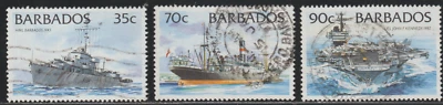 Barbados 1999-2000 SC# 876, 880, 882 - Ships - Used Lot # 35 — 第 1/2 张图片