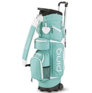 Ping SC WL Caddie Bag 2024 Women's Golf 9" 5Way Wheeled PE 8lb PE Ups/Ems Mint - Picture 1 of 5