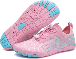 Hike Barefoot Shoes for Women Men Breathable & Non-Slip Athletic Footwear Wide T - Picture 1 of 24