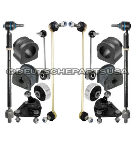 AUDI TT & QUATTRO FRONT CONTROL ARM BALL JOINT BUSHING Tie Rod Sway Bar Link 14 - Image 1 of 1