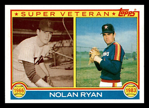 1983 Topps Super Veteran Nolan Ryan Mets Astros HOF 16th Year #361 NM-MINT