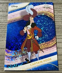 2025 Topps Chrome Disney Captain Hook BLUE MINI-DIAMONDS REFRACTOR #160 /150 - Picture 1 of 3