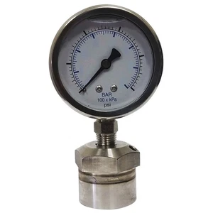 KODIAK KC301L25160/DSM3511 Pressure Gauge,1/4 in. FNPT,0 to 160 psi 45MU19 - Picture 1 of 1