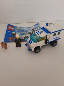 LEGO City: Police Dog Unit (7285) Missing Back Liscense Plate Sticker W/ Manual