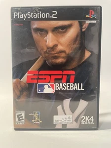 ESPN Major League Baseball Sony PS2 PlayStation 2 Juego Sin Manual - Imagen 1 de 3