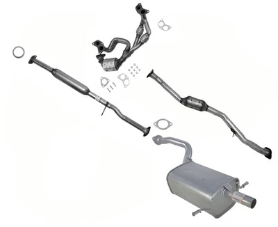 Convertidores de escape silenciador aspiración natural para Subaru Forester 2.5 2006-2007 Foto 1 de 4