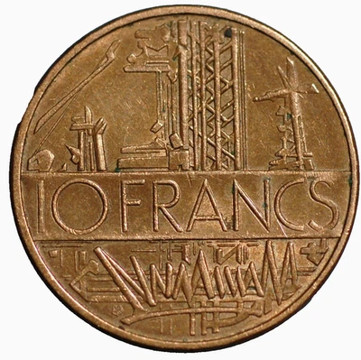 France 10 Francs 1984 KM# 940 - Image 1 of 2