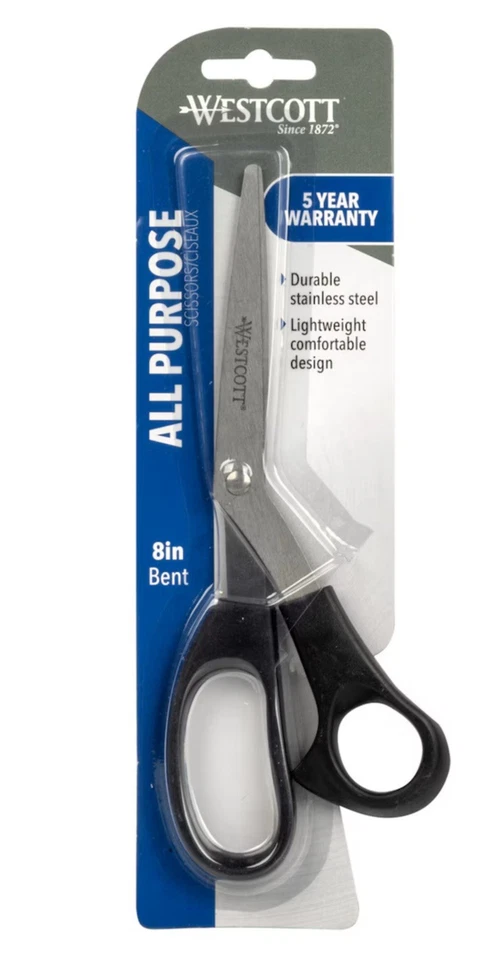 New Westcott 8" All Purpose Stainless Steel Shear Scissors - Image 1 of 1