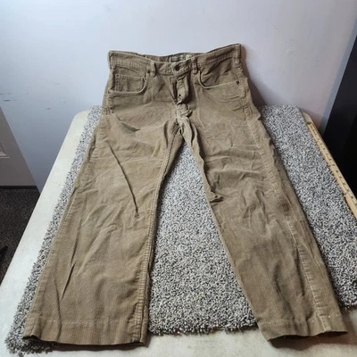 Patagonia Pants Men 34x32 Khaki Mojave Straight Fit Corduroy Cords Organic Clad - Image 1 of 4