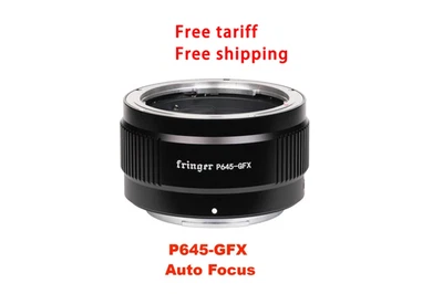 Fringer P645-GFX Lens adapter AF Pentax 645 FA DFA DA Lens to Fuji GFX 50s 100s - Image 1 of 4