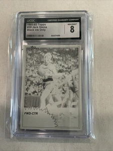 1981-82 Topps #39 HOF Jack Sikma Seattle ( Error No Ink Proof ) CGC 8 🏀♨️♨️ - Picture 1 of 4