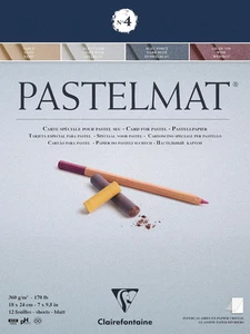 96110C Blocco Collato Pastelmat N°4 - 12 Fogli Di Carta Speciale per Pastelli Se - Foto 1 di 12