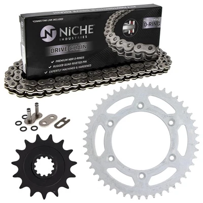 Sprocket Chain Set for Husaberg FE550E 15/48 Tooth 520 O-Ring Front Rear Kit Foto 1 de 4