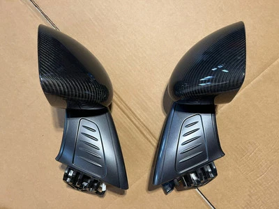 Mclaren MP4-12C, OEM Genuine Carbon Fiber, RH & LH Side View Mirrors, Used Foto 1 de 4