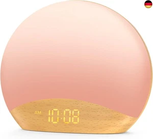 DOUMOSH Sunrise Lichtwecker, Wecker Digital, Tageslichtwecker, 8 dimmbares - Bild 1 von 8