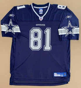 Camiseta deportiva Reebok Dallas Cowboys NFL #81 Terrell Owens en el campo talla XL - Imagen 1 de 10