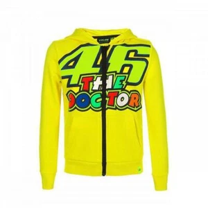 Hoodie fleece kid 46 Stripes official Valentino Rossi collection Located in USA - Picture 1 of 10