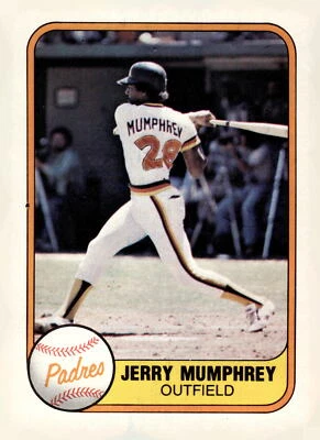 1981 Fleer #494 Jerry Mumphrey - Image 1 of 2