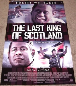BEAUTIFUL LARGE 'THE LAST KING OF SCOTLAND' MOVIE POSTER - RARE -FOREST WHITAKER - Picture 1 of 1