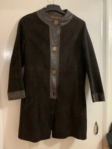 Mary Quant True Vintage 1960s Suede And Leather Jacket By Alligator - Picture 1 of 12