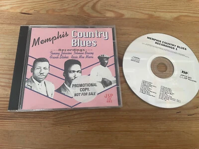 CD VA Memphis Country Blues Recordings 1 (22 Song) JSP / JOHN STEDMAN MUSIC jc - Bild 1 von 3