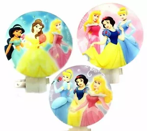 Night Light - Disney Princesses Bell Snow White Jasmine Kid Bedroom Hallway Gift - Picture 1 of 5