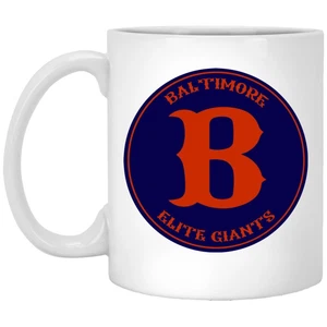 Baltimore Elite Giants Becher 11 Unzen Glossy Ceramic | Negro Leagues Baseball Team - Bild 1 von 6