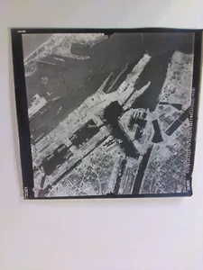 WWII "Restricted" b&w 8x9 Photos (3) US Recon Sqdrn Bombed Le Havre France 1945 - Picture 1 of 5