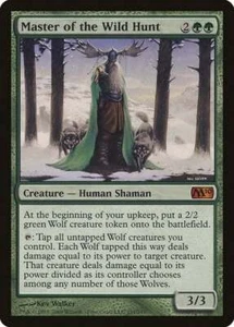 Magic The Gathering Magic The Gathering Master of the Wild Hunt Magic 2010 casi nuevo - Imagen 1 de 1