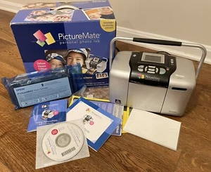 EPSON Printer Picture Mate Photo Lab Printer InkJet Deluxe Viewer C11C618001 - Picture 1 of 22