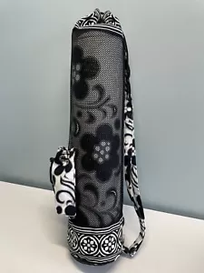 Vera Bradley NOCHE Y DÍA YOGA Entrenamiento Ejercicio ALFOMBRA Y BOLSA PORTADOR Negro Gris - Imagen 1 de 18