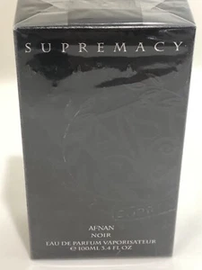 SUPREMACY NOIR by AFNAN 3.4 oz 100 ml EAU DE PARFUM Spray For Men NEW SEALED - Picture 1 of 3