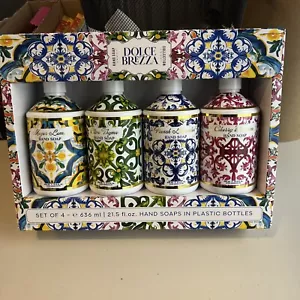 Home & Body Dolce Brezza Hand Soaps - Set Of 4 (Cherry, Lavender, Olive, Lemon) - Picture 1 of 11